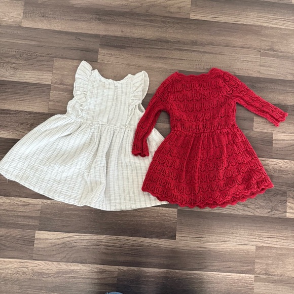 Cat & Jack Red and White Kids Dress Set - Picture 10 of 10